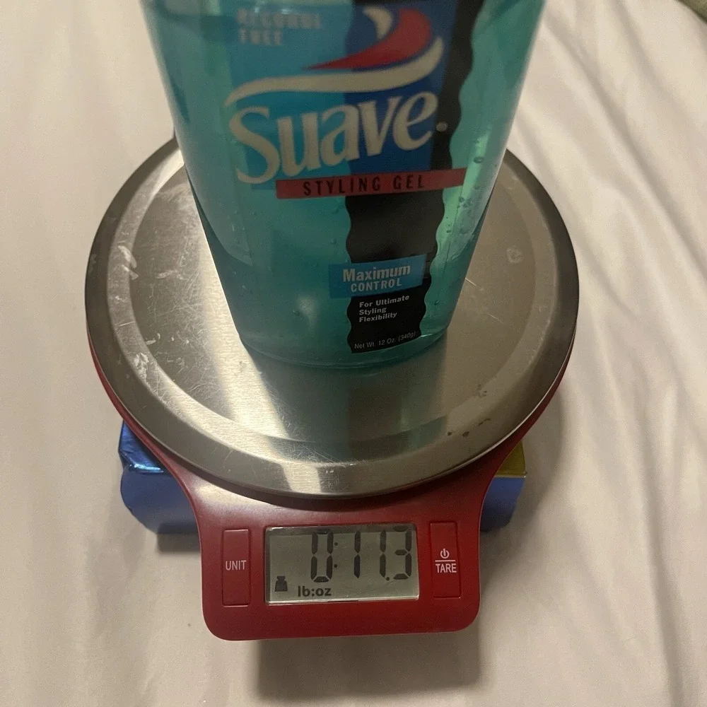 Vintage Suave for Men Style Gel Non-Sticky Alcohol Free‎ 12oz RARE HTF